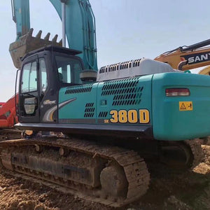 Used Crawler Excavator Second Hand Construction Equipment Original Machine Kobelco SK380-8 SK380D SK380D-8 SK380XD-10 for Sale