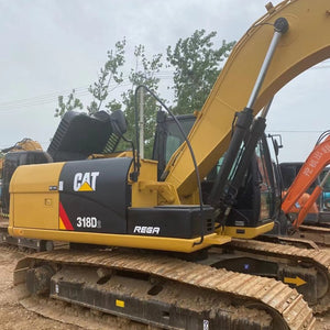 Used Crawler Excavator Second Hand Construction Equipment Original Machine Caterpillar CAT318D 318D2 318D2L for Sale