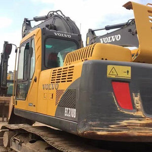 Used Crawler Excavator Second Hand Construction Equipment Original Machine Volvo EC210 EC210B C D EC310B-PRIME EC210BLC for Sale